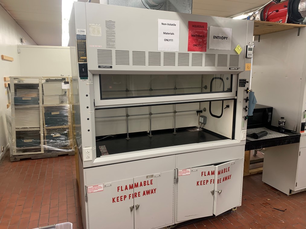 Fisher Hamilton Bench-Top SafeAire 6’ Lab Fume Hoods
